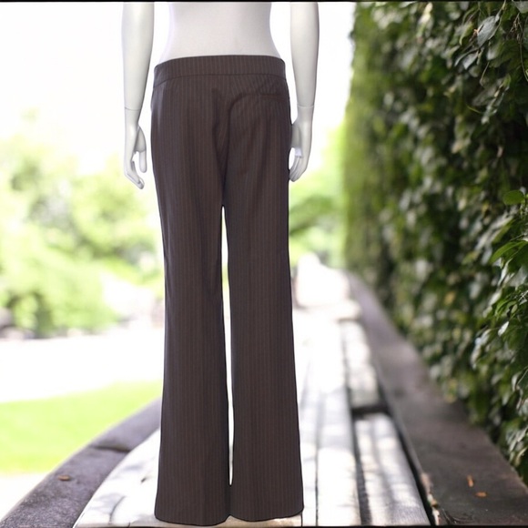 Worthington Women’s Brown Pinstripe Stretch Pants - Picture 8 of 16